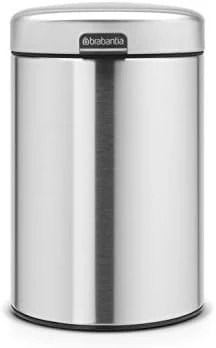 Brabantia NewIcon Wall Mounted Bin, Platinum, 3 Litre 9 Brabantia NewIcon Wall Mounted Bin, Platinum, 3 Litre - Image 9