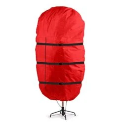 Zober Upright Tree Storage Bag For Christmas Trees Of 7ft. Tall, Tree Bag Is Made Of Tear Proof 600D Oxford; Comes With Drawstring Hem, Zipper, And Carry Handles, Waterproof Material Protects From Dust & Moisture