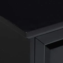 Kings Brand Furniture Buffet Server Sideboard Cabinet With Wine Storage, Black 6 Kings Brand Furniture Buffet Server Sideboard Cabinet With Wine Storage, Black -Songmics Furniture Shop 31sriptMS3L