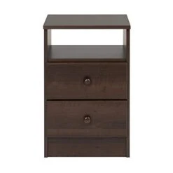 Prepac Astrid 6 Drawer Tall Chest, Espresso & Astrid 2-Drawer Nightstand, Espresso -Songmics Furniture Shop 31sua7zvK5L