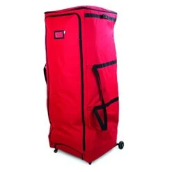 [XXL Rolling Duffle Bag Tree Storage] - 12 Foot Christmas Tree Storage Bag | Heavy Duty Dolly-Style Frame With Wheels And Expandable Top To Fit Artificial Trees Up To 12 Feet Tall | Santa's Bags -Songmics Furniture Shop 31t0x6QBhKL