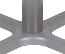 Regency Via Round X-Base Table, 36", Grey/Grey -Songmics Furniture Shop 31tO6e3GO1L