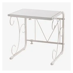 Microwave Oven Rack 2 Tier Extendable Microwave Oven Rack Heavy Duty Microwave Stand Shelf Free Standing Kitchen Countertop Organiser Rack White Kitchen Storage Rack