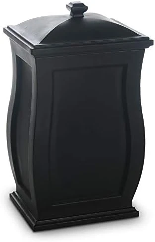 Mayne Mansfield Multi-Purpose Storage Bin - 20in X 20in X 38in - 45 Gallons Of Storage Capacity - Polyethylene (5861-W) 5 Mayne Mansfield Multi-Purpose Storage Bin - 20in X 20in X 38in - 45 Gallons Of Storage Capacity - Polyethylene (5861-W) - Image 5