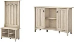 Bush Furniture Salinas Hall Tree With Storage Bench In Antique White & Salinas Accent Storage Cabinet With Doors In Antique White 11 Bush Furniture Salinas Hall Tree With Storage Bench In Antique White & Salinas Accent Storage Cabinet With Doors In Antique White -Songmics Furniture Shop 31uVRvOR0DL. AC