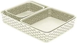 CURVER My Style Grey 2 X 28 Litre - X-Large -Songmics Furniture Shop 31uYZEVfNZS. AC