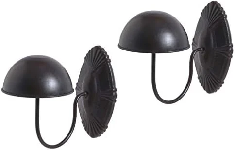 Owlgift Decorative Bronze Metal Vintage Style Wall Mounted Entryway Hat/Cap/Wig Hanger Display Rack - Set Of 2 4 Owlgift Decorative Bronze Metal Vintage Style Wall Mounted Entryway Hat/Cap/Wig Hanger Display Rack - Set Of 2 - Image 4