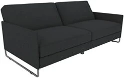 DHP Pembroke Convertible Futon Sofa Bed, Grey Linen 14 DHP Pembroke Convertible Futon Sofa Bed, Grey Linen -Songmics Furniture Shop 31uysWTwjL. AC