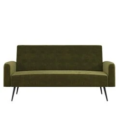 Novogratz 2360979N Z Stevie, Convertible Sofa Bed Couch, Green Velvet Futon 13 Novogratz 2360979N Z Stevie, Convertible Sofa Bed Couch, Green Velvet Futon -Songmics Furniture Shop 31w2nzYYq8L