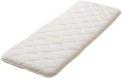 EMOOR Long Cushion, Mini Futon Mattress, Medium Size 26x59x3in, White, Made In Japan -Songmics Furniture Shop 31wJJfaBzL. AC