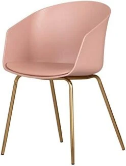 South Shore Flam Chair With Wooden Legs, 1, Pink And Wood -Songmics Furniture Shop 31wSPK9p9UL. AC