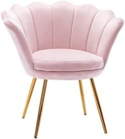 Chairus Living Room Chair, Mid Century Modern Retro Leisure Velvet Accent Chair With Golden Metal Legs, Vanity Chair For Bedroom Dresser, Upholstered Guest Chair(Antique Pink) 15 Chairus Living Room Chair, Mid Century Modern Retro Leisure Velvet Accent Chair With Golden Metal Legs, Vanity Chair For Bedroom Dresser, Upholstered Guest Chair(Antique Pink) -Songmics Furniture Shop 31wiPeFaqiL. AC