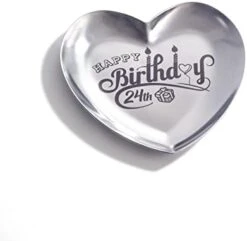 VWALK Sweet 16 Birthday Stainless Steel Jewelry Tray Gifts Laser Engraved Heart Shape Dish Personalized 16th Birthday Gifts For Daughter Sister Granddaughter Niece Friend 29 VWALK Sweet 16 Birthday Stainless Steel Jewelry Tray Gifts Laser Engraved Heart Shape Dish Personalized 16th Birthday Gifts For Daughter Sister Granddaughter Niece Friend -Songmics Furniture Shop 31x8OTAxiQL. AC