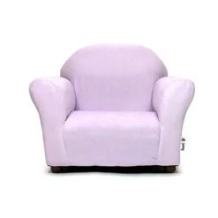 Keet Microsuede Children's Chair, Roundy, Pink -Songmics Furniture Shop 31xPycrNFL