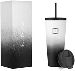 IRON °FLASK Tumbler - Airtight Leak-Proof, Durable Stainless Steel Bottle - Double Walled, Drinking Cup, Hot & Cold Insulated Thermo Tumblers - Coffee & Water Travel Mug, 32 Ounces -Songmics Furniture Shop 31xV8q81EL. AC