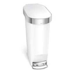 Simplehuman 45 Liter / 12 Gallon Rectangular Kitchen Step Trash Can With Soft-Close Lid, Black Plastic -Songmics Furniture Shop 31xlm89yviL