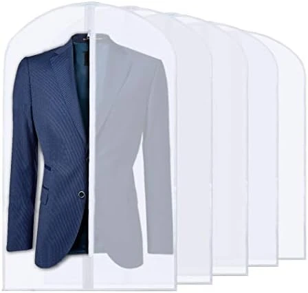 PLX 40" Black Garment Bags Suit Bag For Travel & Clothing Storage Of Dresses, Shirts, Fur Coats, Jackets & Dance Costumes - Hanging Suit Cover For Men & Women Closet Storage Garment Protector 8 PLX 40" Black Garment Bags Suit Bag For Travel & Clothing Storage Of Dresses, Shirts, Fur Coats, Jackets & Dance Costumes - Hanging Suit Cover For Men & Women Closet Storage Garment Protector - Image 8