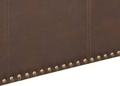 AC Pacific Leather 2 Side Ottomans Storage Bench With, Brown -Songmics Furniture Shop 31xqldRXC5L