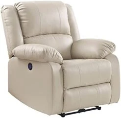 Elountik Modern Zuriel Motion Reclining Loveseat With Tight Back & Seat Cushion,Tight Pillow Top Arm, Recliner Loveseat With Motion Reclining Mechanism For Living Room (Black PU, Reclining Loveseat) -Songmics Furniture Shop 31y1iSvt10S. AC
