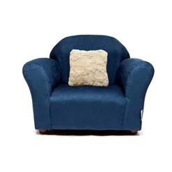 Keet Microsuede Children's Chair, Roundy, Pink -Songmics Furniture Shop 31z6DzzsekL