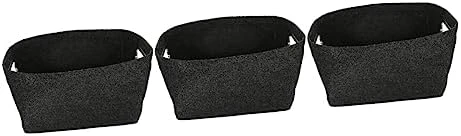 STOBAZA Container Dirty Clo Baskets Holder Black Non- Wardrobe Containers Bedroom Fabric With Kids Organizing Bin Tabletop Multifunctional Garment Magazine Basket Living Handles 12 STOBAZA Container Dirty Clo Baskets Holder Black Non- Wardrobe Containers Bedroom Fabric With Kids Organizing Bin Tabletop Multifunctional Garment Magazine Basket Living Handles - Image 12