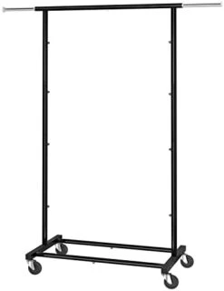 Simple Trending Standard Rod Clothing Garment Rack, Rolling Clothes Organizer On Wheels For Hanging Clothes, Chrome 13 Simple Trending Standard Rod Clothing Garment Rack, Rolling Clothes Organizer On Wheels For Hanging Clothes, Chrome -Songmics Furniture Shop 31zl4 MdWL. AC