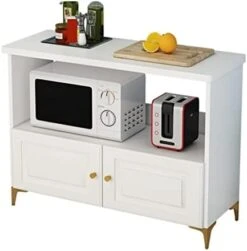 Microwave Oven Rack Kitchen Table, Vegetable Cutting Table, Household Economy Three-layer Floor Standing Cabinet With Cabinet Door, Minimalist Microwave Oven, Oven Storage Cabinet Kitchen Storage Rack 10 Microwave Oven Rack Kitchen Table, Vegetable Cutting Table, Household Economy Three-layer Floor Standing Cabinet With Cabinet Door, Minimalist Microwave Oven, Oven Storage Cabinet Kitchen Storage Rack -Songmics Furniture Shop 41 U55Xi0UL. AC