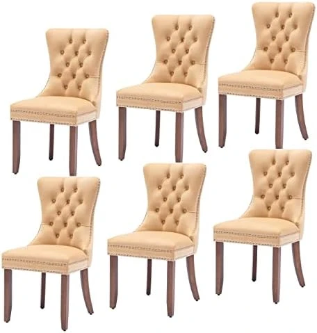 Set Of 2 Dining Chairs Modern For Dining Room Kitchen Accent Side Chair Velvet Button Tufted Padded Cushion Seat And Back (Sapphire Blue) 15 Set Of 2 Dining Chairs Modern For Dining Room Kitchen Accent Side Chair Velvet Button Tufted Padded Cushion Seat And Back (Sapphire Blue) - Image 15