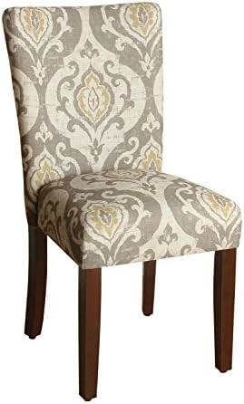 HomePop Parsons Classic Upholstered Accent Dining Chair, Set Of 2, Blue Jacobean 7 HomePop Parsons Classic Upholstered Accent Dining Chair, Set Of 2, Blue Jacobean - Image 7