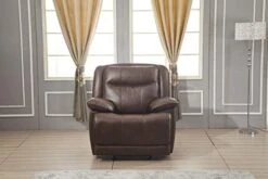 Betsy Furniture Bonded Leather Reclining Sofa Couch Set Living Room Set 8006 (Grey, Glider Chair) -Songmics Furniture Shop 410IhjPGPML. AC