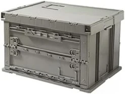 RASHIV Outdoor Camping Folding Box Storage Box Storage Storage Box Car Finishing Box Picnic Table Top Box Home Storage Box (Small) -Songmics Furniture Shop 4111UgxFr8L. AC