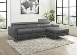 Lexicon Riggi Sectional Sofa Chaise, Gray 9 Lexicon Riggi Sectional Sofa Chaise, Gray -Songmics Furniture Shop 4119ZBR39ZL