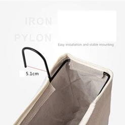 FenglinTech Bedside Caddy, 2PCS Bedside Storage Organizer Hanging Bag For Bunk Bed, Hospital Bed Rails, Baby Bed, Camp -Songmics Furniture Shop 411HUgnAwCL