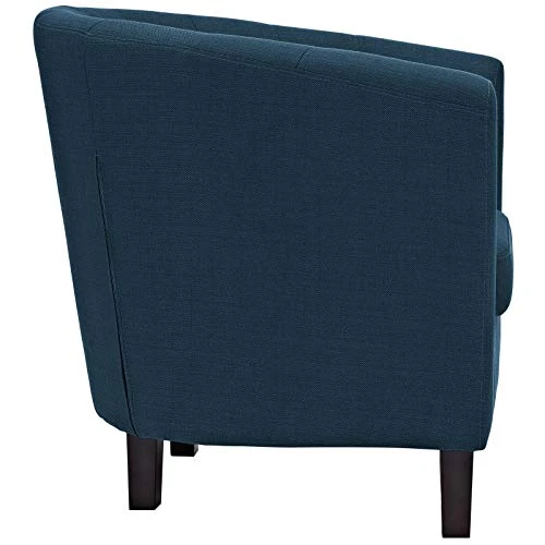 Modway Prospect Upholstered Fabric Living Room, Loveseat And Two Armchairs Set, Azure 4 Modway Prospect Upholstered Fabric Living Room, Loveseat And Two Armchairs Set, Azure - Image 4