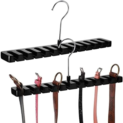 2 Pieces Belt Hanger Solid Wooden Belt Organizer Stylish Belt Storage Sturdy Belt Holder Belt Rack Organizer Belt Rack Holder For Closet Storing Belts Tie Scarf (Brown) 7 2 Pieces Belt Hanger Solid Wooden Belt Organizer Stylish Belt Storage Sturdy Belt Holder Belt Rack Organizer Belt Rack Holder For Closet Storing Belts Tie Scarf (Brown) - Image 7