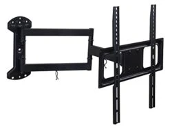 Mount-It! Full Motion TV Wall Mount | Long Arm TV Mount With 24 Inch Extension | Fits 32 To 55 Inch TVs With Up To VESA 400 X 400, 77 Lbs Capacity