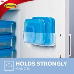 Command Medium Caddy, Clear, With 4 Clear Indoor Strips, Organize Damage-Free -Songmics Furniture Shop 412VkbN2iNL