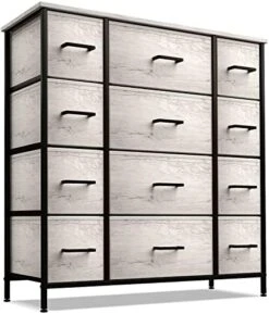 Sorbus Dresser With 8 Faux Wood Drawers - Storage Unit Organizer Chest For Clothes - Bedroom, Hallway, Living Room, Closet, & Dorm Furniture - Steel Frame, Wood Top, & Easy Pull Fabric Bins -Songmics Furniture Shop 412y5Nw8jqL. AC