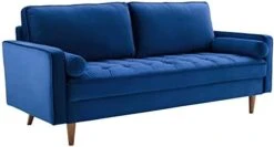Modway Valour Performance Velvet Upholstered Tufted Sofa, Mint -Songmics Furniture Shop 412yi55IVUL. AC