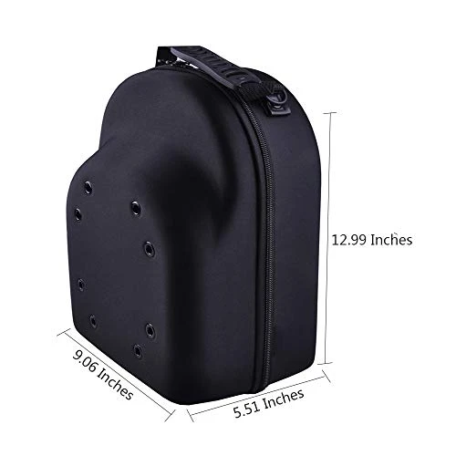 Sanseenia Hat Travel Case, Hat Storage Box, Hat Organizer For Baseball Caps, Cap Carrier With Carry Handle & Shoulder Strap, Hat Holder For 6 Baseball Caps, Hat Bag For Traveling And Home Storage 2 Sanseenia Hat Travel Case, Hat Storage Box, Hat Organizer For Baseball Caps, Cap Carrier With Carry Handle & Shoulder Strap, Hat Holder For 6 Baseball Caps, Hat Bag For Traveling And Home Storage - Image 2