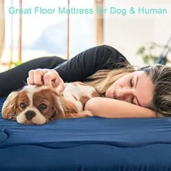 WAVV Futon Mattress-4inch Updated Japanese Floor Mattress Thicken Tatami Foldable Sleeping Roll Up Mattress With CertiPUR-US Certified Breathable Cover For Guest,Kids Floor Pad,Coffee,Camping-King 16 WAVV Futon Mattress-4inch Updated Japanese Floor Mattress Thicken Tatami Foldable Sleeping Roll Up Mattress With CertiPUR-US Certified Breathable Cover For Guest,Kids Floor Pad,Coffee,Camping-King -Songmics Furniture Shop 413Cg5nXU2L