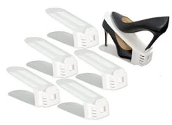 Shoe Slotz Space Saver, 6 Piece Set (1) -Songmics Furniture Shop 413MSr3kSgL