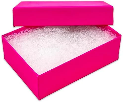 The Display Guys – Cardboard Jewelry Boxes With Cotton – 100 Pack – Matte Black – #33 (3 1/2" X 3 1/2" X 1") 14 The Display Guys – Cardboard Jewelry Boxes With Cotton – 100 Pack – Matte Black – #33 (3 1/2" X 3 1/2" X 1") - Image 14