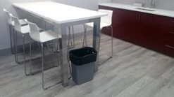 Janico 1037GY 10 Gallon Waste Basket,Grey -Songmics Furniture Shop 413TwBPw6mL