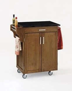 Homestyles Cuisine Kitchen Cart, Off White, Oak Top 19 Homestyles Cuisine Kitchen Cart, Off White, Oak Top -Songmics Furniture Shop 413VCcg1MkL. AC