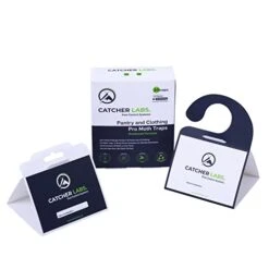 Catcher Labs Pantry & Clothing Moth Traps | Moth Traps With Pheromones | Non-Toxic Moth Catcher | Moth Traps For Home (20-Pack)