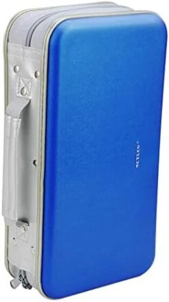 CD DVD Wallet, Wismart 96 Capacity Heavy Duty Sturdy DVD Storage Hard Shell CD Disk Holder DVD Case VCD Wallets Blu-ray Media Case Storage Holder Organizer Wallet,96 Capacity (Black) -Songmics Furniture Shop 413iAbrTAxL. AC