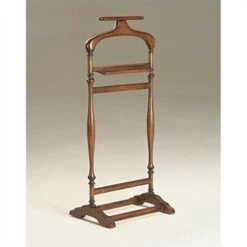 Beaumont Lane Valet Stand In Plantation Cherry
