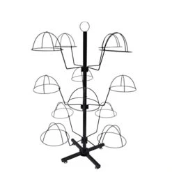 FixtureDisplays® Countertop Hat Rack Headwear Wig Cap Display Tabletop Stand 24x24x37" 3-Tier 12 Hats 10125-2D -Songmics Furniture Shop 4147b2h1KNL