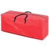 BenefitUSA Heavy Duty Large Artificial Christmas Tree Storage Bag For Clean Up Holiday RED Up To 8ft